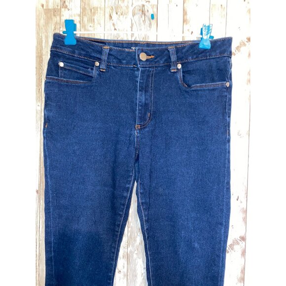 Women's Tahari Stretch Denim Blue Jeans Size 10 - Picture 4 of 12